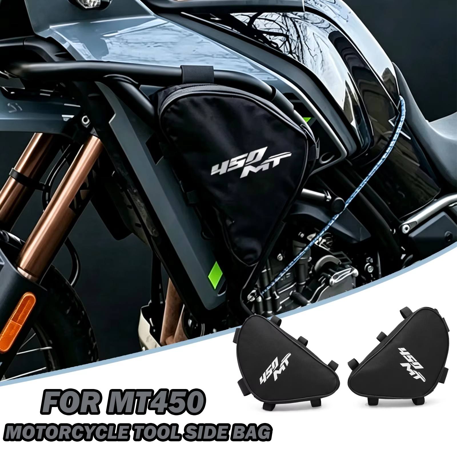Frame Tool Side Bag Pair for CFMOTO 450MT