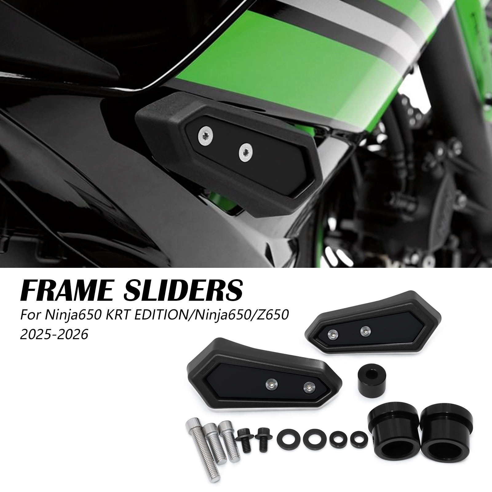 Ninja 650 / Z650 Sliders detail 2