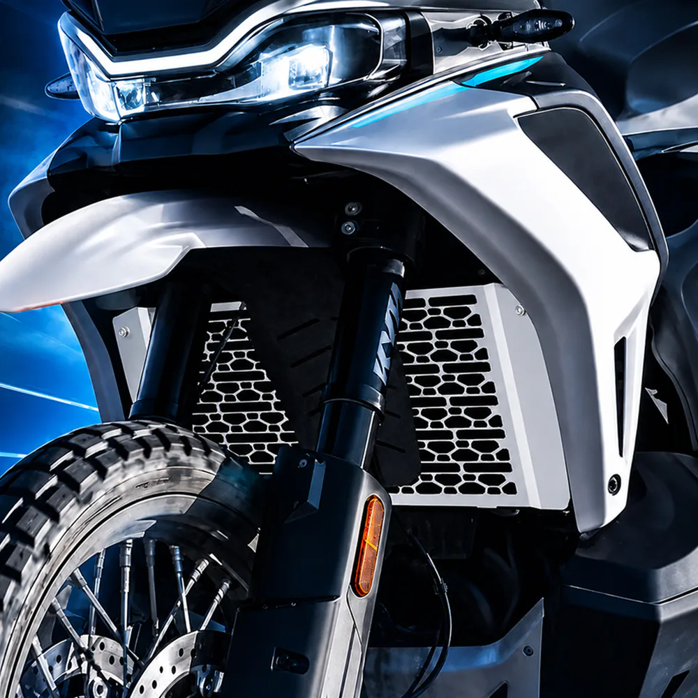 1000MT-X Radiator Guard detail 4