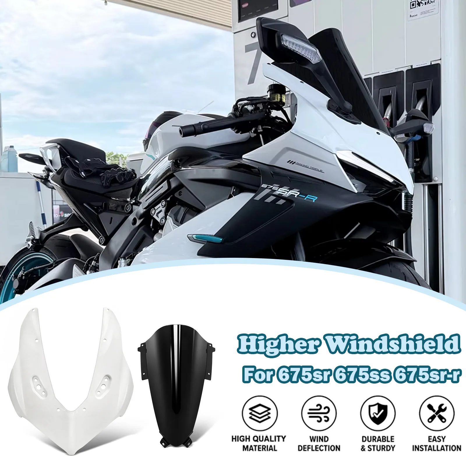 CFMOTO 675SR-R Windshield