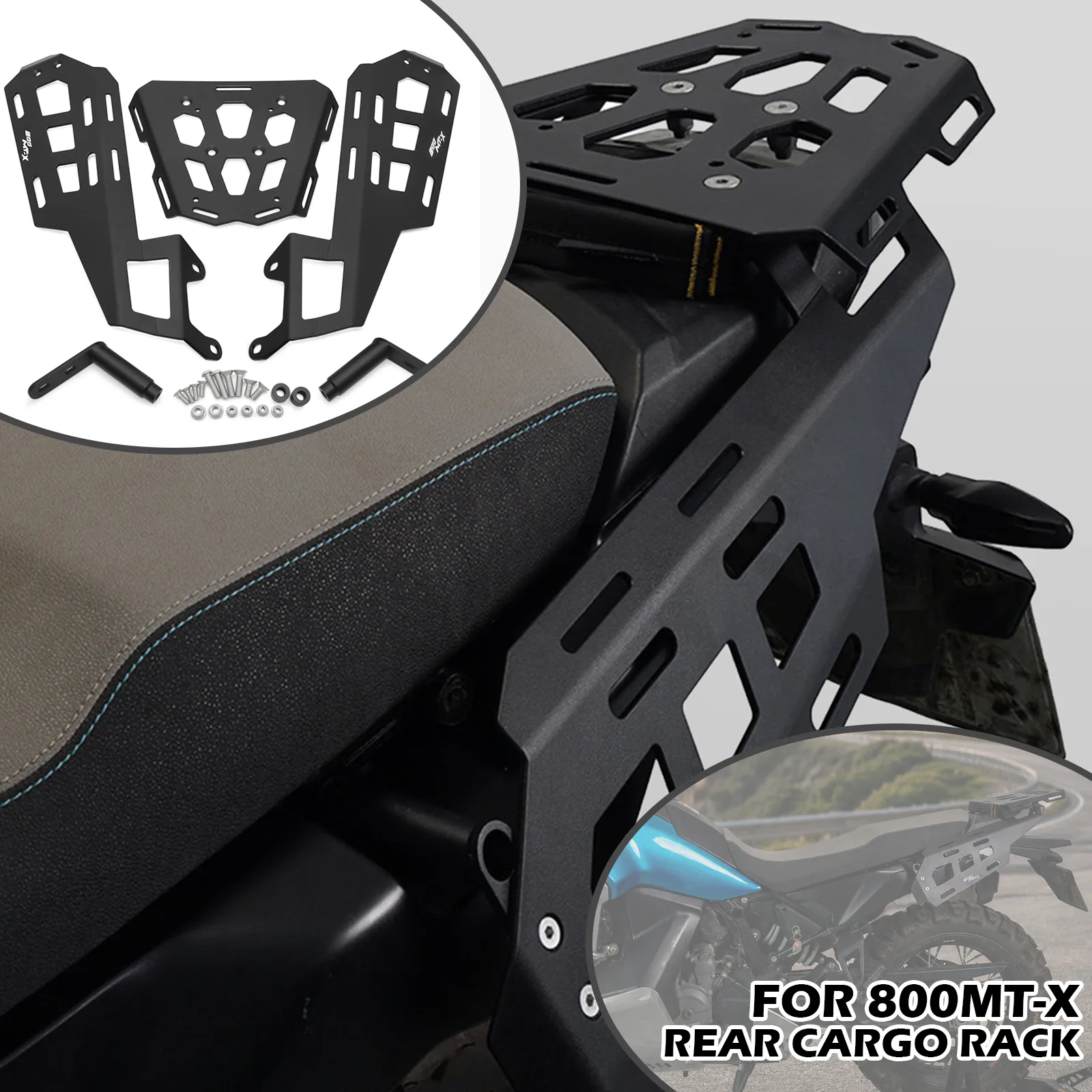 800MT-X Bag Carrier Rack detail 4