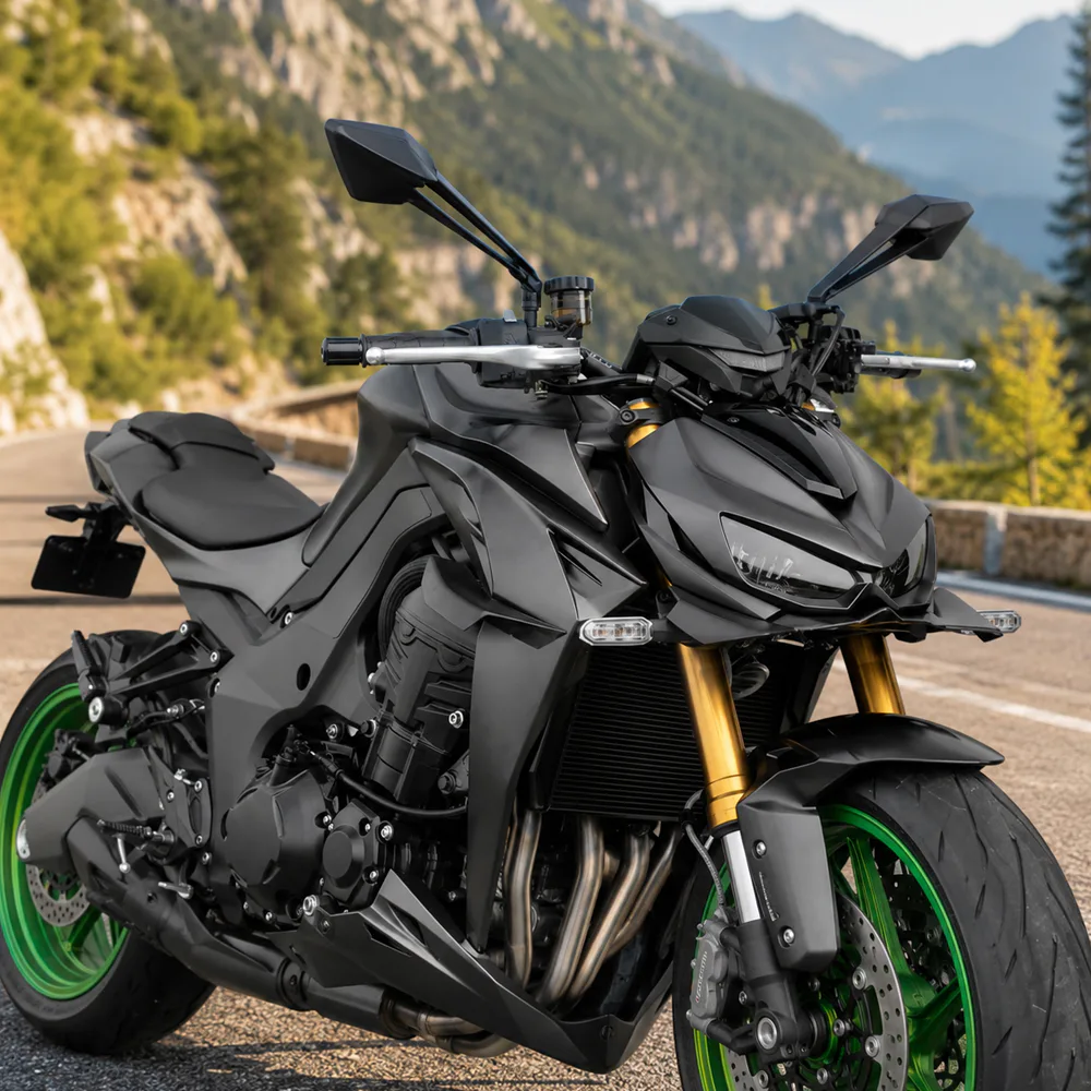 Z1000 Front Spoiler detail 2