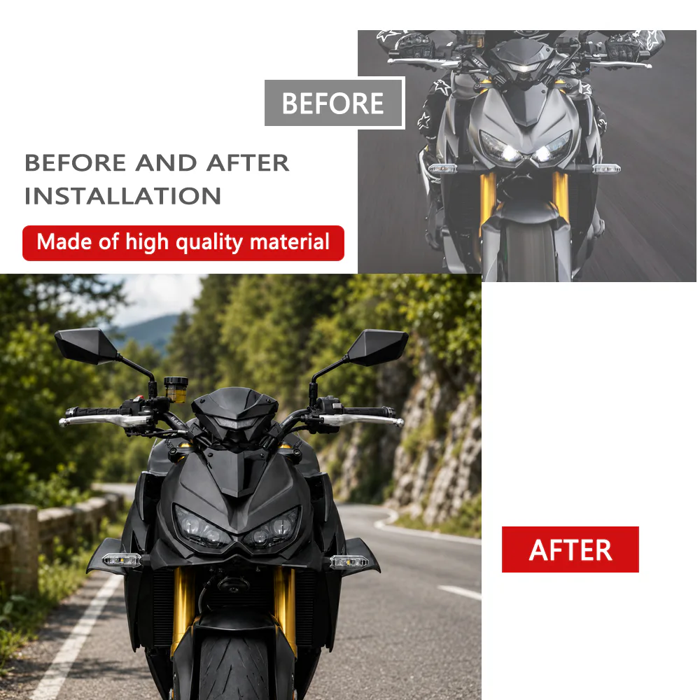 Z1000 Front Spoiler detail 4