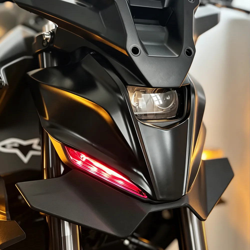 MT-09 Headlight Guard detail 5