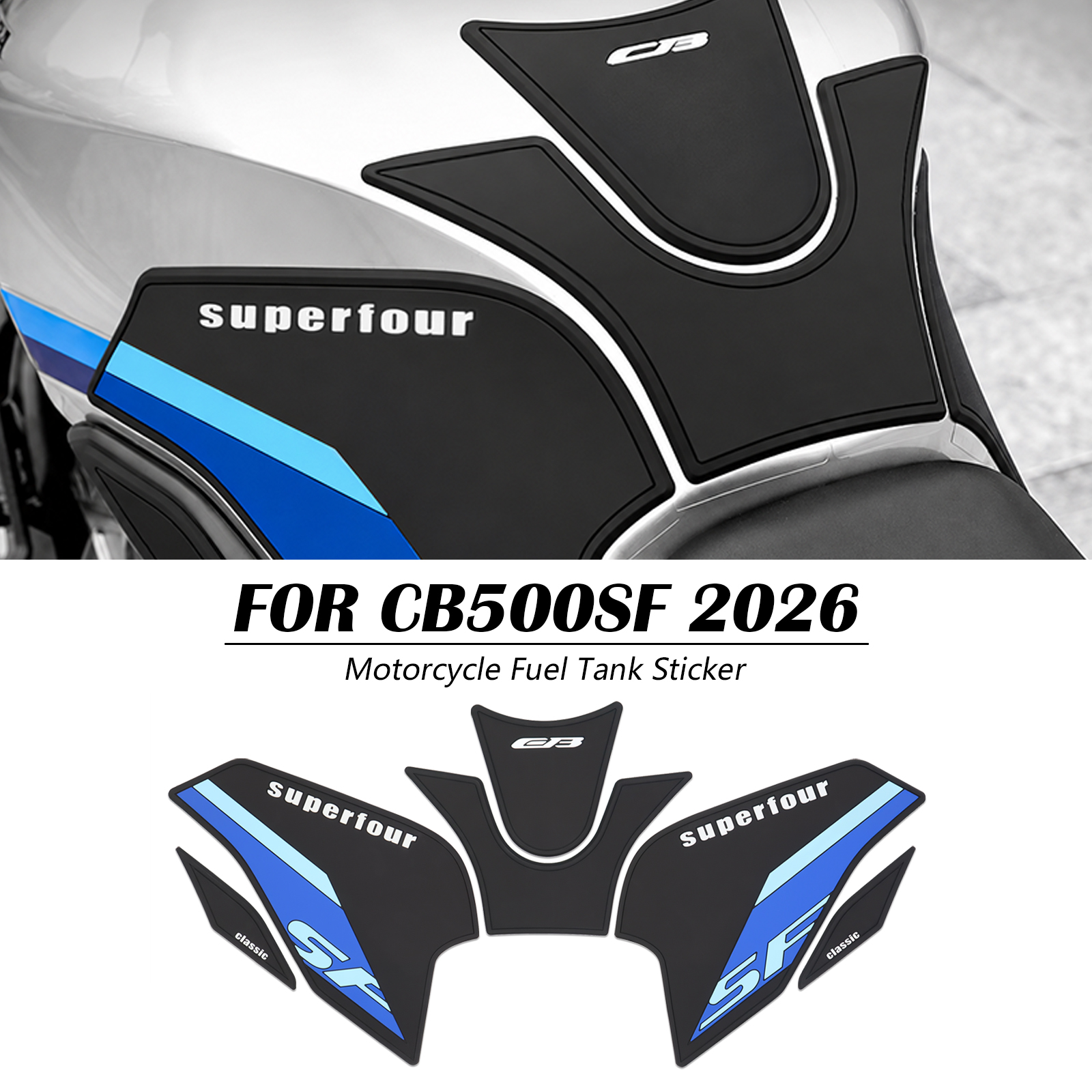 Honda CB500SF Tank Pad Set 2026
