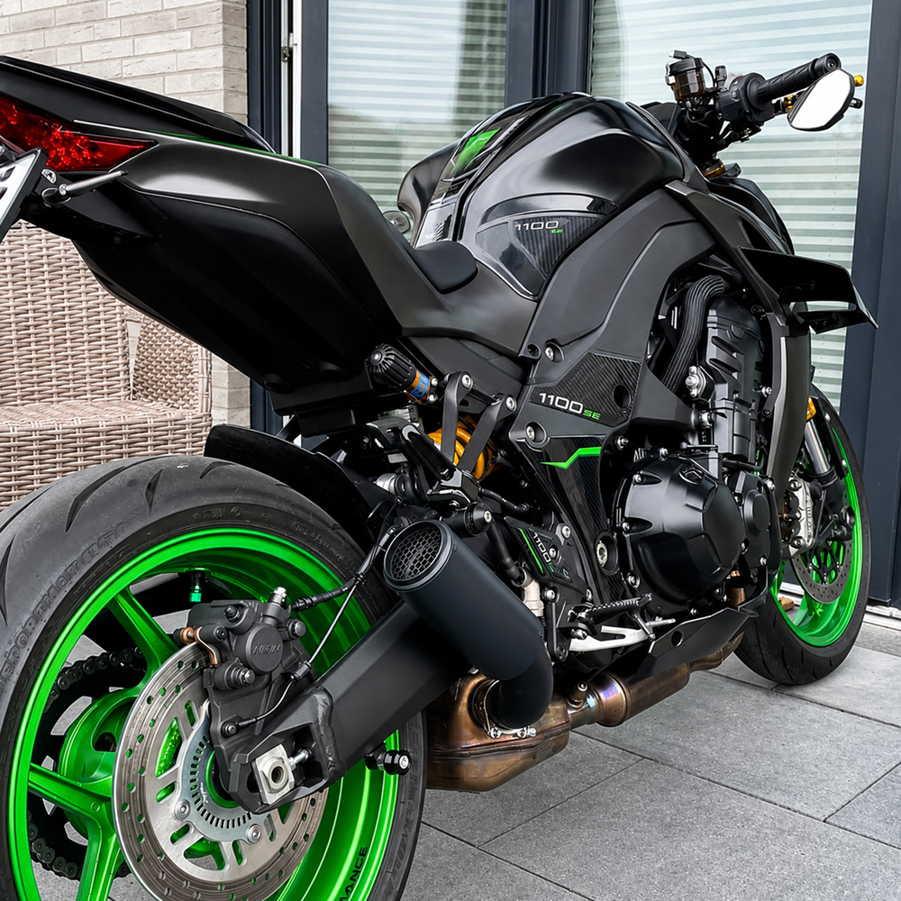 Z1100 Side Fairing Spoilers detail 6