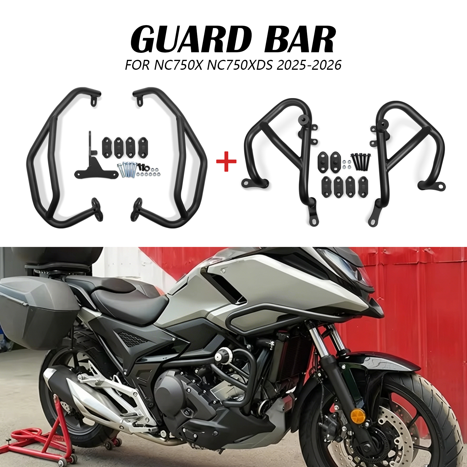 Honda NC750X / NC750X DCT Lower Crash Bars