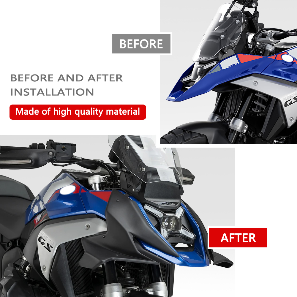 R1300GS Front spoiler detail 2